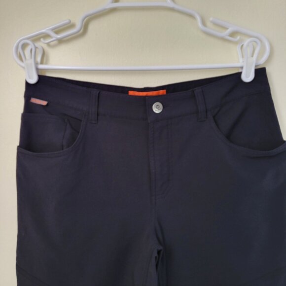 Merrell Men's Black Hiking Outdoor Performance Pants 6 Pockets Size 30R - Picture 4 of 15